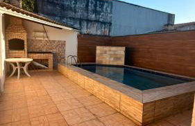 Casa em Itanhaém com 2 quartos garagem p 2 carros, churrasqueira, piscina 200 m da praia - Photo 14