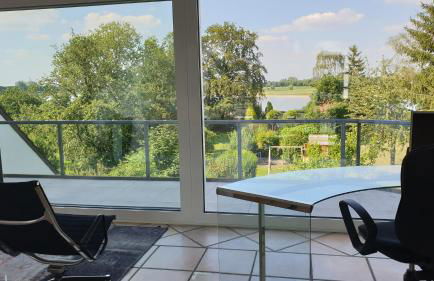 Somnar Panoramaloft mit Hästens Betten - Rheinblick 150qm - Foto 6