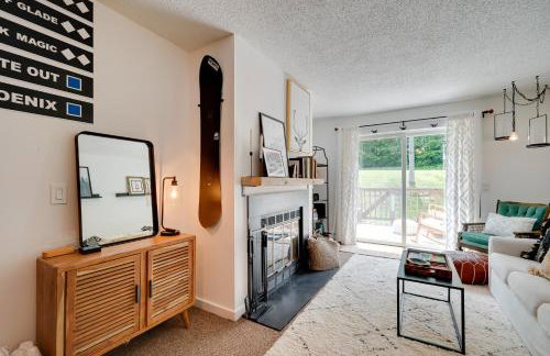 Ski-In/Ski-Out Magic Mountain Condo w/ Deck! - Foto 8