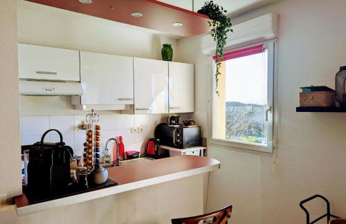 Refuge du pilote tout équipé au calme avec balcon - Foto 14