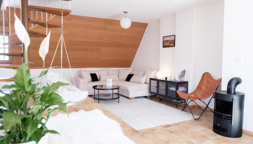 NEU Deluxe Suite Münsterblick, Maisonette, Kingsize Bett, Küche, Netflix, Aussicht, E-Kamin - Foto 5