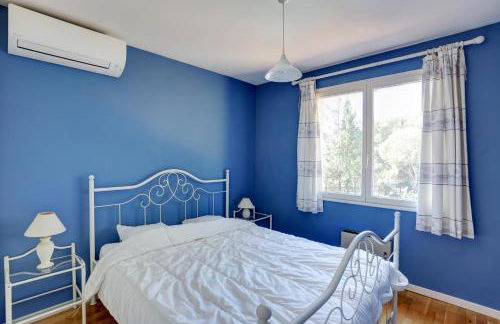 villa 8 pers, climatisée, piscine chauffée, un havre de paix sous les pins parasols - Foto 21