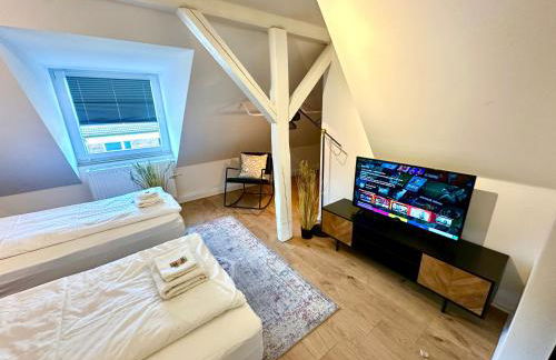 Zeche Ewald & Bonicacius - Hochwertige Ruhrgebiets-Apartments, Netflix - Foto 63