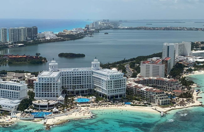 Vol en hélicoptère au-dessus de Cancún - Photo 8