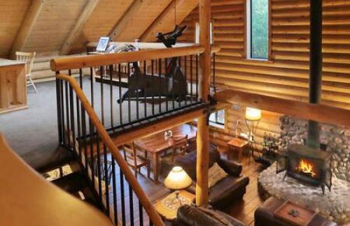 Eagles Nest - Natural Log Cabin with Guest House - Foto 11