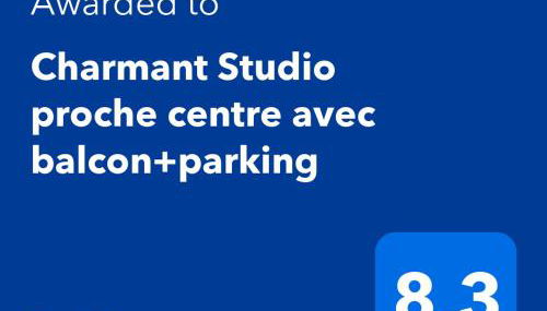 Charmant Studio proche centre avec balcon+parking - Foto 2
