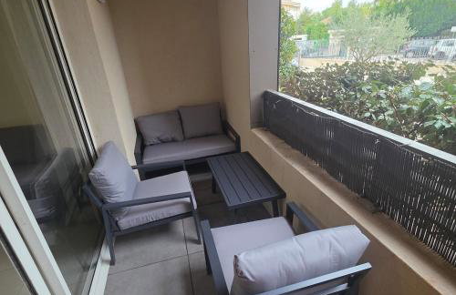 Appartement neuf et confortable de 1 chambres, résidence sécurisée, centre et mer - Foto 8