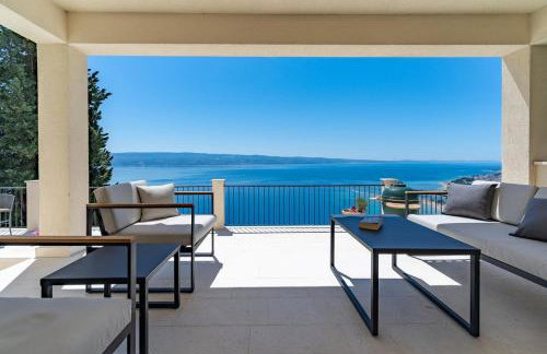 Villa Atopos with heated private pool, 5 bedrooms, Cinema room, panoramic sea views - Foto 7