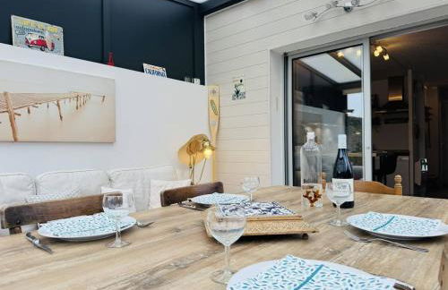 Agréable maison, jardin clos, 200m plage - Foto 6