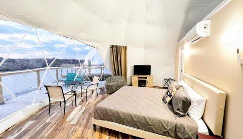 Best Texas Glamping in this Stunning Dome Rental in Rogers, Bell County - Foto 4