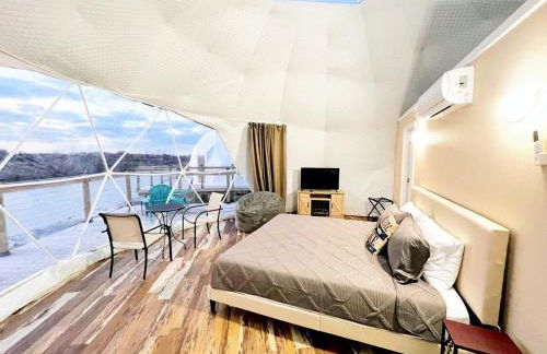 Best Texas Glamping in this Stunning Dome Rental in Rogers, Bell County - Foto 4