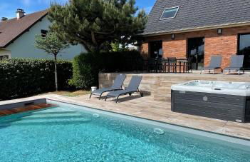 Superbe maison avec piscine et jacuzzi dans les dunes - Foto 28