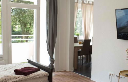 Work and Stay Apartment Balcony - Foto 2