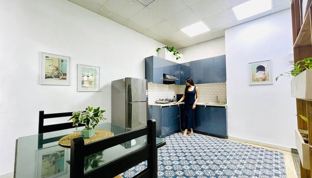 BluO Awesome 1BHK DLF Galleria Market ,Gym TT - Foto 5, Cocina privada