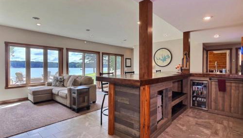 Northwoods WI 6BR Lakefront Cabin Retreat on Lake Nokomis - Minnohawk Lodge - Foto 3