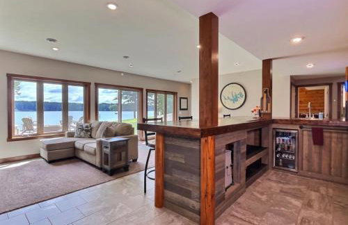 Northwoods WI 6BR Lakefront Cabin Retreat on Lake Nokomis - Minnohawk Lodge - Foto 3