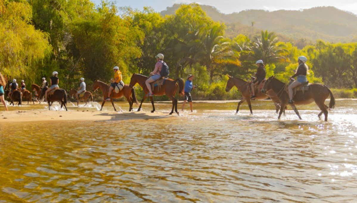 La Puerta River Horseback Riding + Kayaking Tour - Foto 1