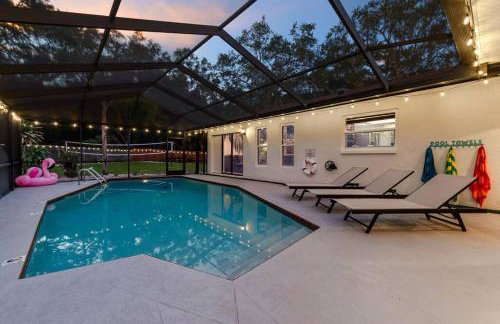 Backyard Games, Fire Pit, Heated Pool, Near Beach - Foto 32