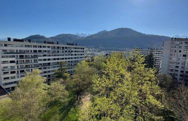 Panoramic top floor - Mountain view - 6 people 2 chambres - Foto 16
