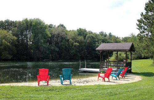 Rustic Family Cabin Rental with a Fire Pit near Wisconsin Dells - Foto 23