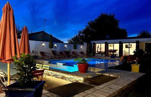 Villa Des Plages 285 m2 Classé 5étoiles premium 14 personnes SPA et Piscine - Foto 21