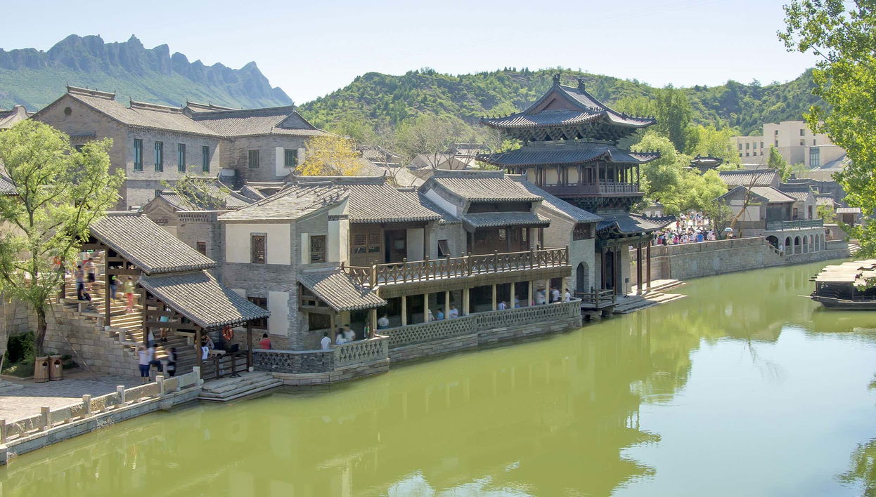 Escursione privata alla Muraglia Cinese di Simatai e alla città dell'acqua di Gubei