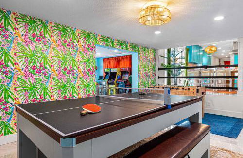 NEW-Heated Pool-Pickleball-Hot Tub-Movie Theater-Game Room-Playset-Basketball-10 Beds - Foto 42