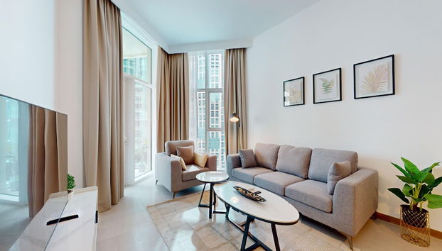 Business Bay - Urban Oasis 2406 - Foto 2, Habitación