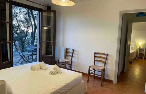 Corse villa sea view 180 AC 4 bedeooms sleeps 10 - Foto 14