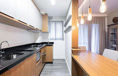 Apartamentos em Bal Piçarras 150 M DA PRAIA com Sacada Wi Fi, Piscina, Portaria 24h, Playground e vaga de GARAGEM - Foto 23