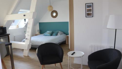 "Le 104" studio cosy proche de Rouen avec parking - Foto 4