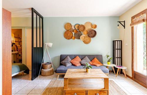 Studio cosy nature avec terrasse et jardin - Foto 2