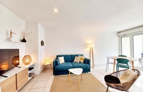 500m de la Mer- 4pers-Piscine-Parking-WiFi- Clim - Foto 2