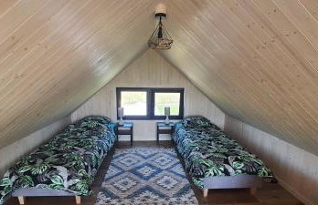 Domek Mazurski całoroczny nad jeziorem z sauną i Jacuzzi SPA - Foto 61