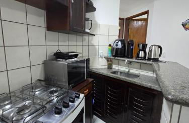 Apto Térreo Mobiliado com Piscina - 400m da Praia de Taperapuan, Próximo ao Axé Moi- Golden Dolphin Residence - Foto 14