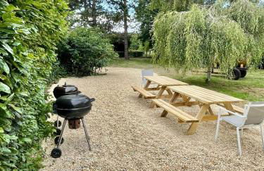 GITE 4 MN DE LA mer et cabourg, piscine, cheminée, table de ping pong, balançoire - Foto 9