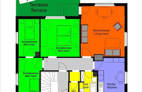 FeWo Pelkmann Apartment 1 - Die Grüne Oase in Weikersheim - Foto 27