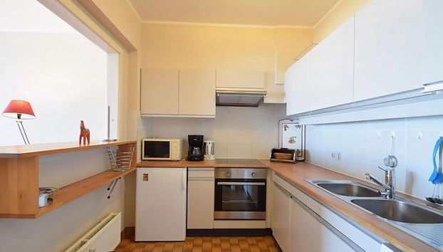 Apartment on Belgian Coast With Sea View - Foto 3, Cocina privada