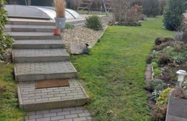 Ferienwohnung Bienwald mit Pool für 4 - 6 Personen mit 3 Schlafzimmern - Foto 2