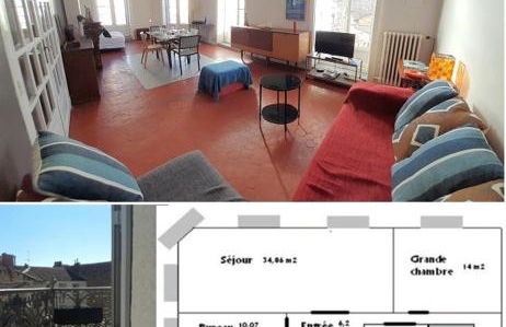 Les 7 balcons, Comédie-Corum-Gare, Parking, Spacieux Lumineux Haussmannien - Foto 1