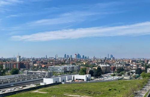 Apartment with Panoramic View of Milan and public free parking lot - Foto 22