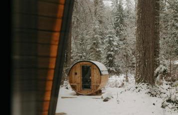 Lafa Cabin - Luxe A Frame Retreat with Hot Tub, Sauna, Firepit- 5 Min to Mt Rainier - Foto 26