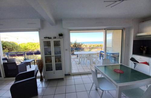 Plain-pied, terrasse, piscine, pleine vue mer, plage à 6' à pied, parking, wifi - Foto 20