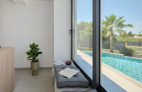 Kyamon Luxury Villa with Heated Saltwater Pool Near Chania - Foto 32