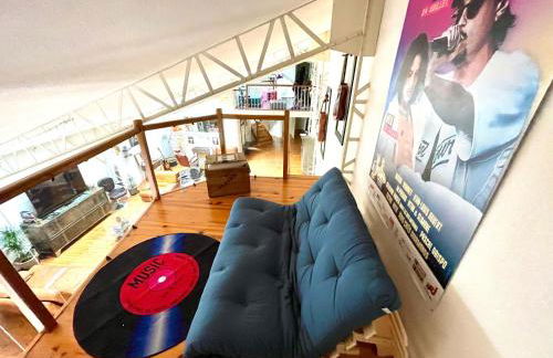 Superbe LOFT centre-ville - Sauna - parking privé -Clim- 1 à 10personnes - Foto 38