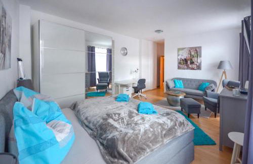 SweetHome - ruhig - große Küche, Balkon, Stellplatz, WiFi - Foto 6