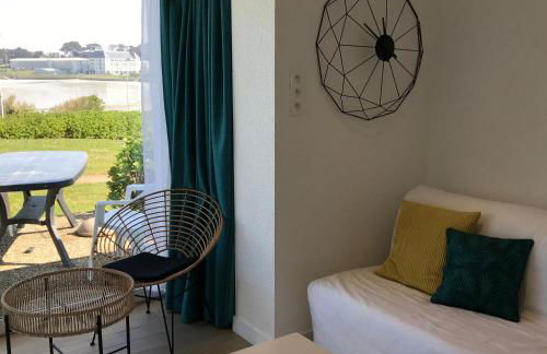 COTTAGE 6 pers vue sur mer piscine - Foto 28