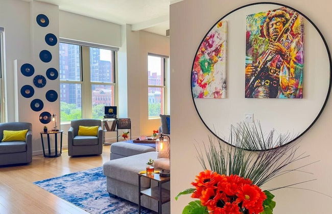 Downtown Cleveland: Steps To Sports & Events 2 Bedroom Condo by RedAwning - Foto 25