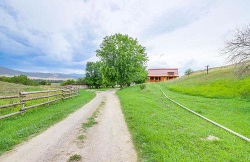 Nordic Style Lodge with Deck on 80 Acres in Arlee - Foto 30