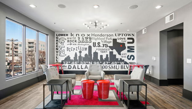 Sala de estar do lobby